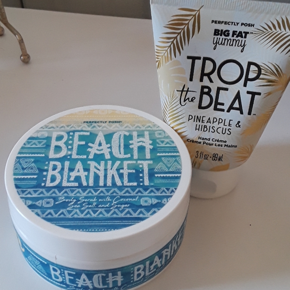 Body scrub  and hand creme